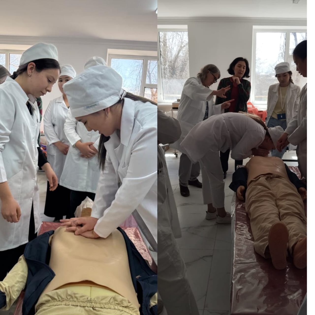 Жүрөк-өпкө реанимациясы боюнча лекция жана мастер-класс